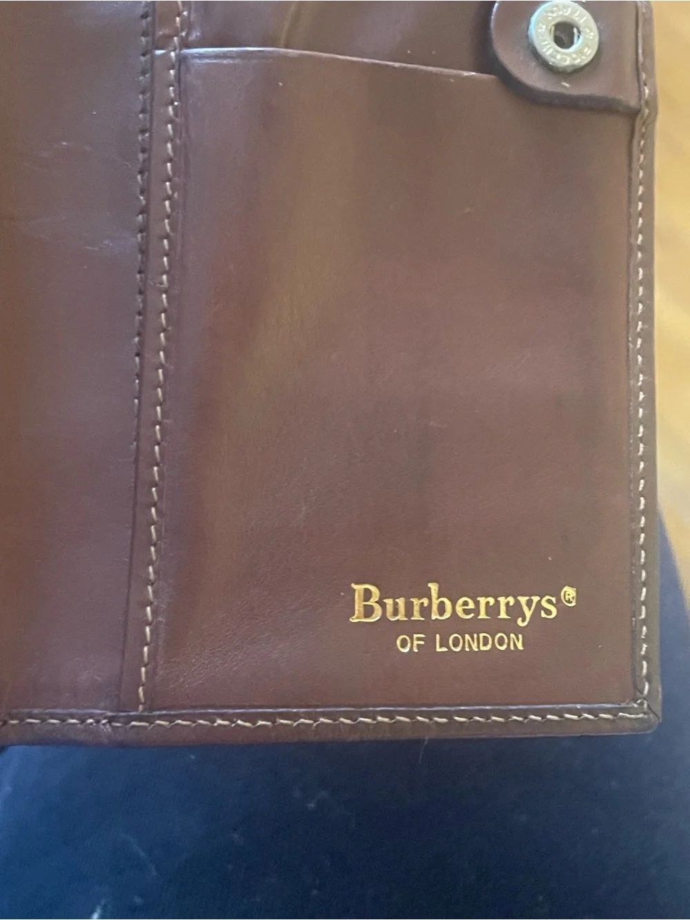 Burberry Beige Brown Check Floral Trim Continental Wallet - Picture 6 of 15